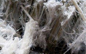 To show asbestos in its raw state
