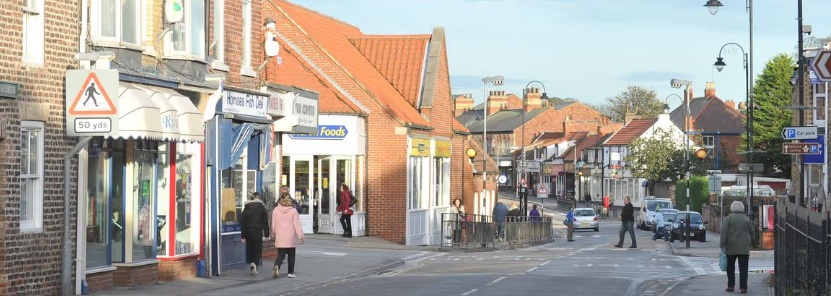 Hornsea Town Centre