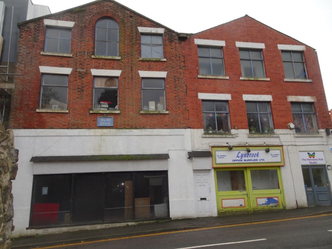 13 Queens Road, Chorley, where HSG Surveys carried out an asbestos refurbishment survey