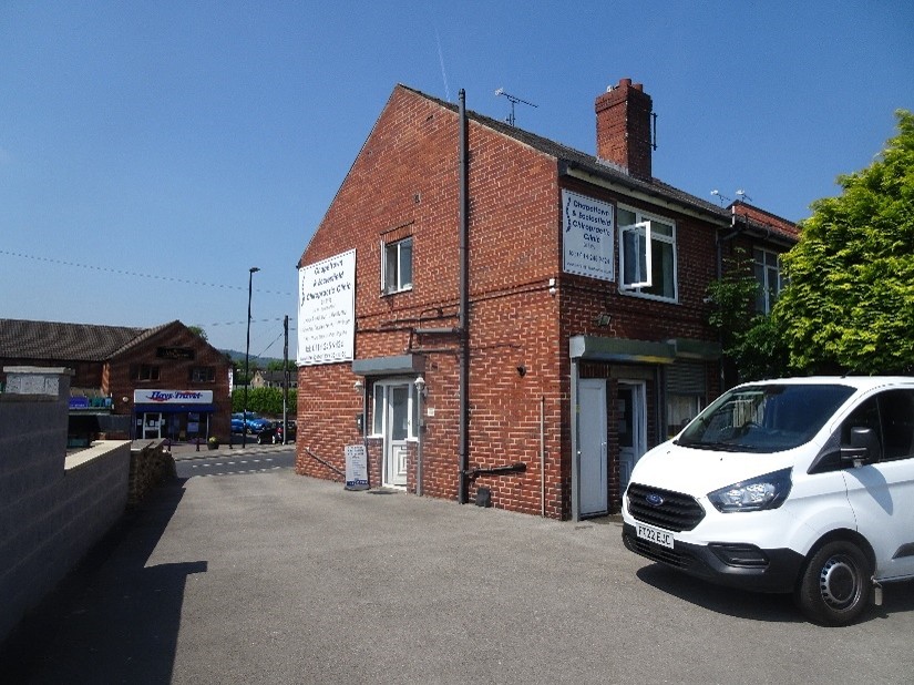 Asbestos management survey, Chapeltown Chiropractic Clinic, Sheffield S35