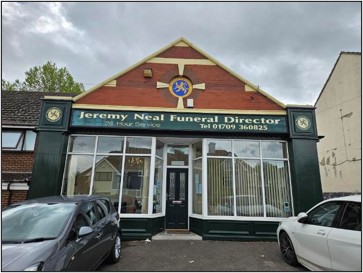 Asbestos management survey, Jeremy Neals Funeral Directors, Rotherham